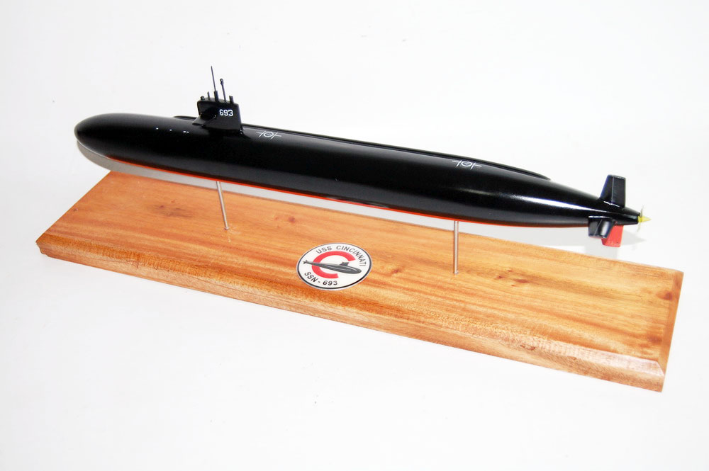 USS Cincinnati (SSN-693) Submarine Model